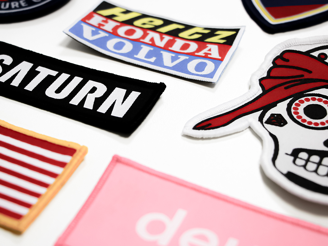 Geweven badges
