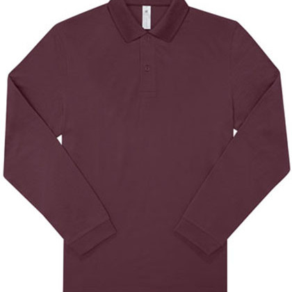 B&C BE INSPIRED BCPU425 Poloshirts in Burgundy