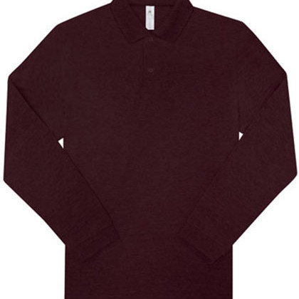 B&C BE INSPIRED BCPU427 Poloshirts in Heather Burgundy