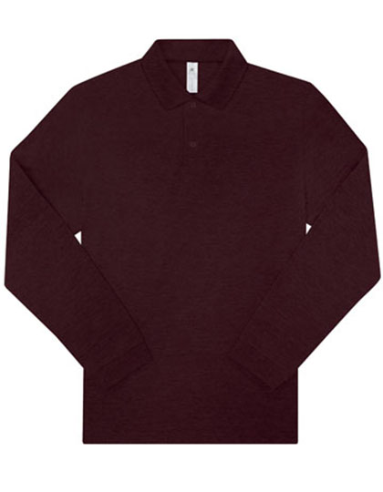 B&C BE INSPIRED BCPU427 Poloshirts in Heather Burgundy