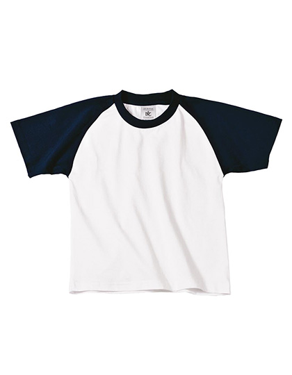 B&C BE INSPIRED BCTK350 T-shirts in White / Navy
