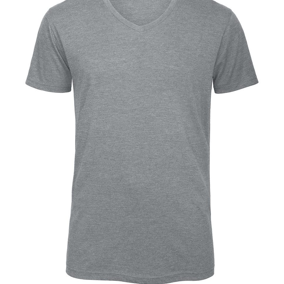B&C BE INSPIRED BCTM057 T-shirts in Heather Light Grey