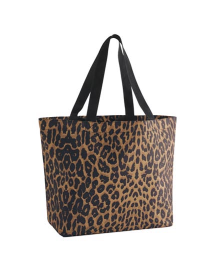 BagBase BG194 Bagage in Leopard Print