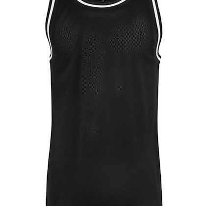Build Your Brand BY009 T-shirts in Black / White