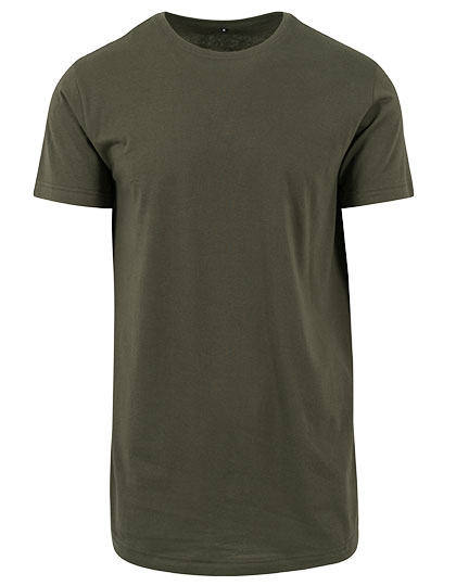 Build Your Brand BY028 T-shirts in Olive
