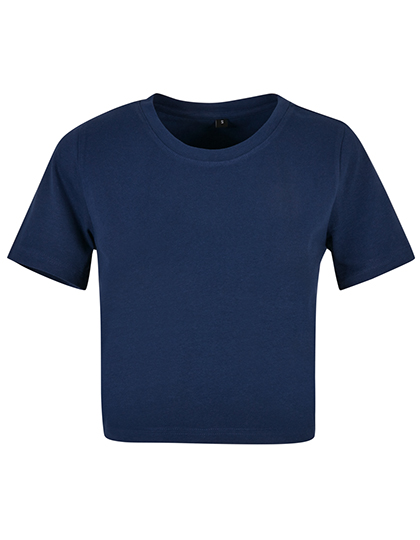 Build Your Brand BY042 T-shirts in Light Navy