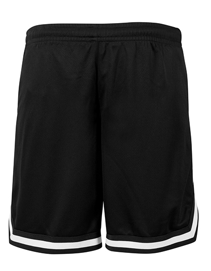 Build Your Brand BY047 Broeken in Black / Black / White