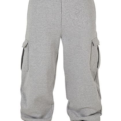 Build Your Brand BY258 Broeken in Heather Grey