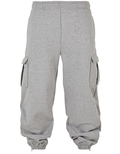 Build Your Brand BY258 Broeken in Heather Grey