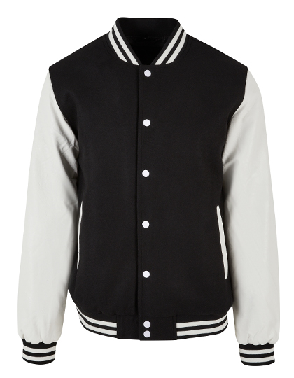 Build Your Brand BY269 Jassen in Black / White