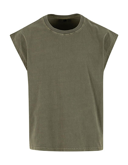 Build Your Brand BY436 T-shirts in Warm Khaki