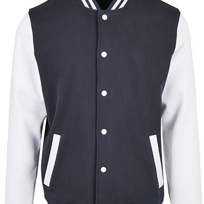 Build Your Brand Basic BYBB004 Jassen in Navy / White