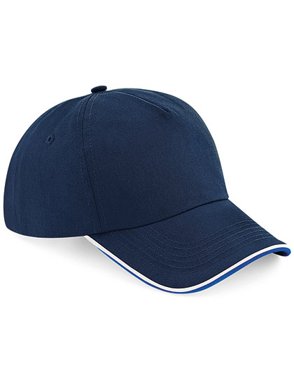 Beechfield CB25C Petten in French Navy / Bright Royal / White