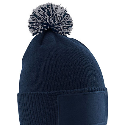 Beechfield CB443B Mutsen in French Navy / Light Grey