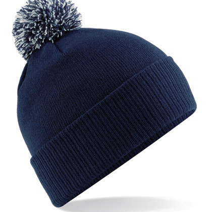 Beechfield CB450B Mutsen in French Navy / Light Grey