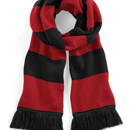 Beechfield CB479 Sjaals in Black / Classic Red