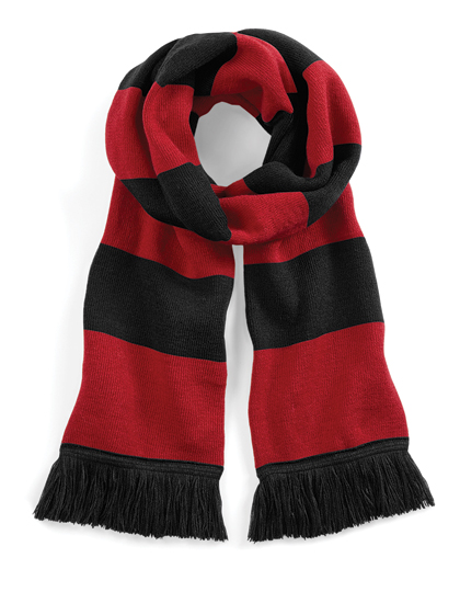 Beechfield CB479 Sjaals in Black / Classic Red