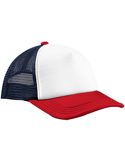 Beechfield CB639 Petten in Navy / Red