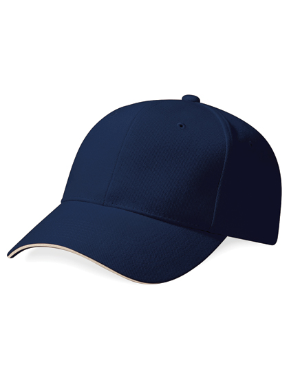 Beechfield CB65 Petten in French Navy / Stone