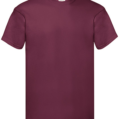 Fruit of the Loom F110 T-shirts in Burgundy