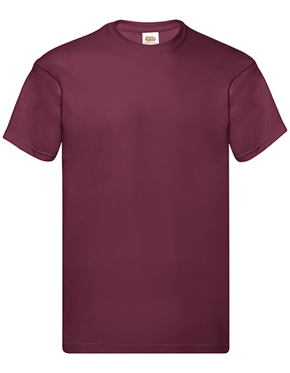 Fruit of the Loom F110 T-shirts in Burgundy