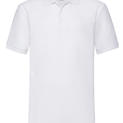 Fruit of the Loom F503 Poloshirts in White