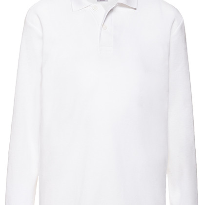 Fruit of the Loom F504K Poloshirts in White