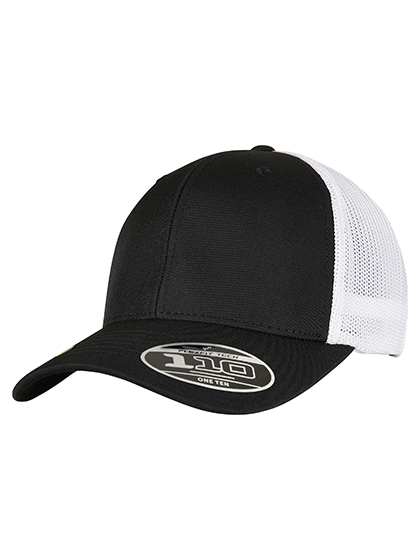 FLEXFIT FX110RT Petten in Black / White