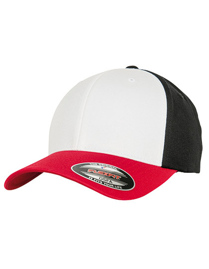 FLEXFIT FX6277TT Petten in Red / White / Black