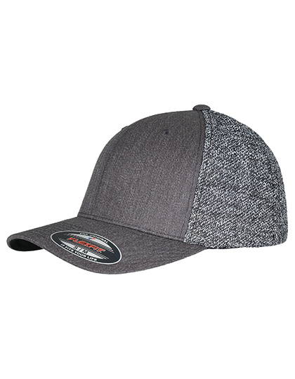 FLEXFIT FX6511MM Petten in Black / Grey Melange