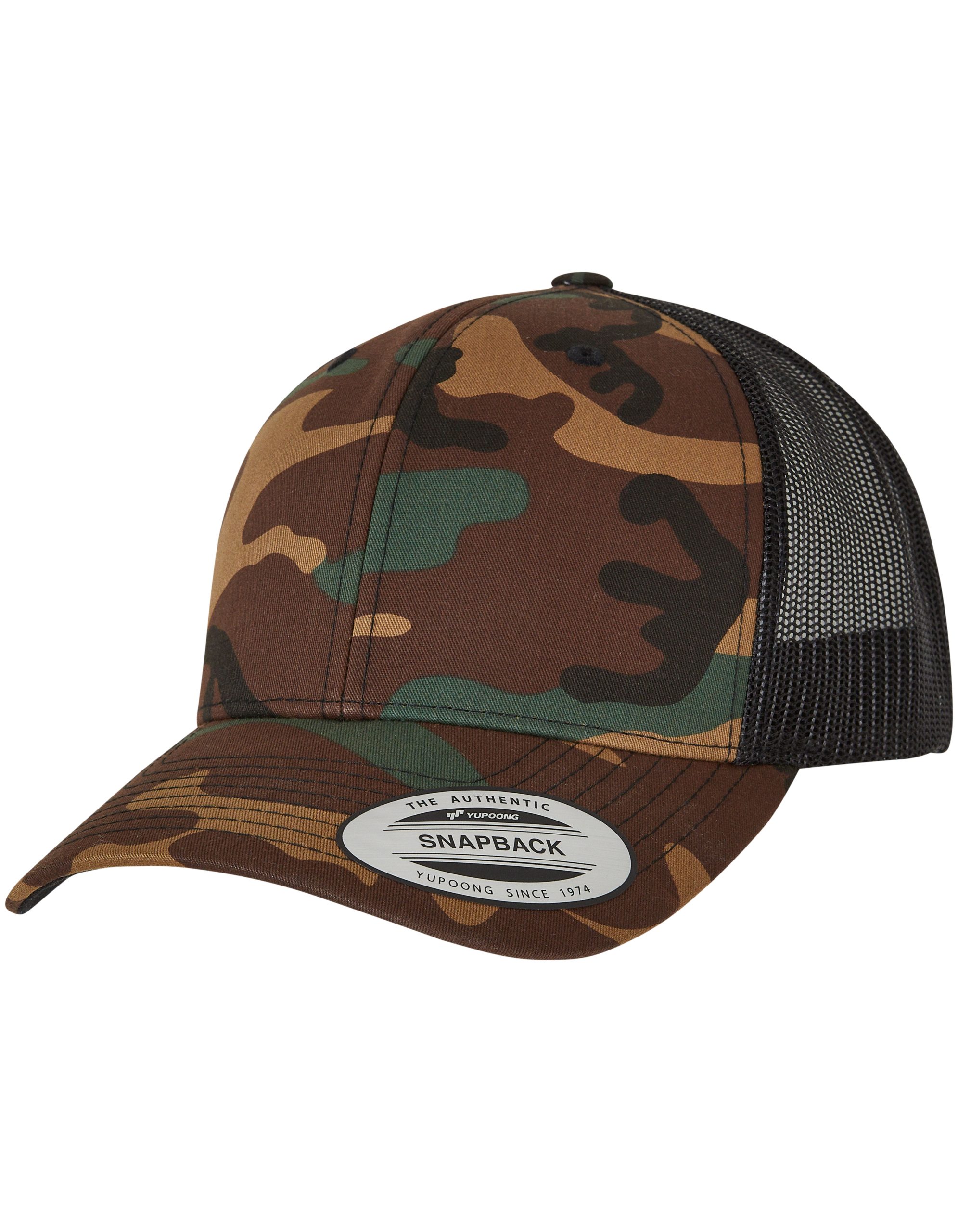 FLEXFIT FX6606CA Petten in Camo / Black