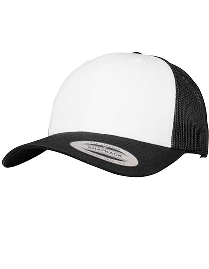 FLEXFIT FX6606CF Petten in Black / White / Black