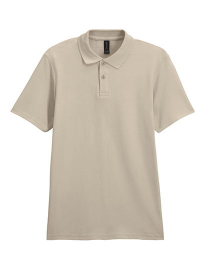 Gildan G64800 Poloshirts in Sand