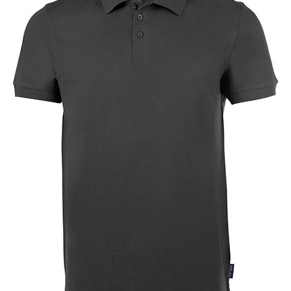 HRM HRM302 Poloshirts in Dark Grey