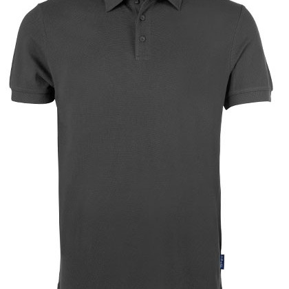 HRM HRM501 Poloshirts in Dark Grey