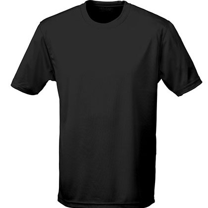Just Cool JC001 T-shirts in Jet Black