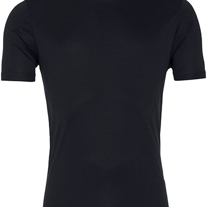 Just Cool JC020J T-shirts in Jet Black