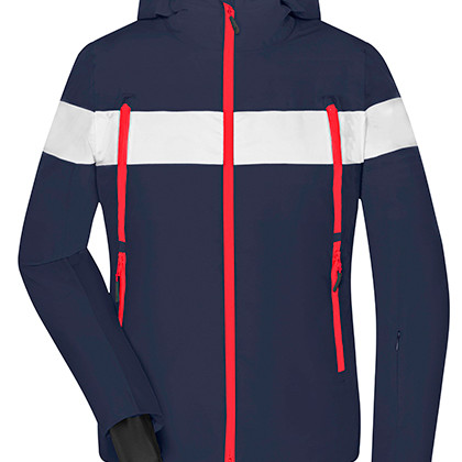 Daiber JN1173 Jassen in Navy / White / Light Red