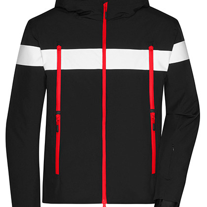Daiber JN1174 Jassen in Black / White / Light Red