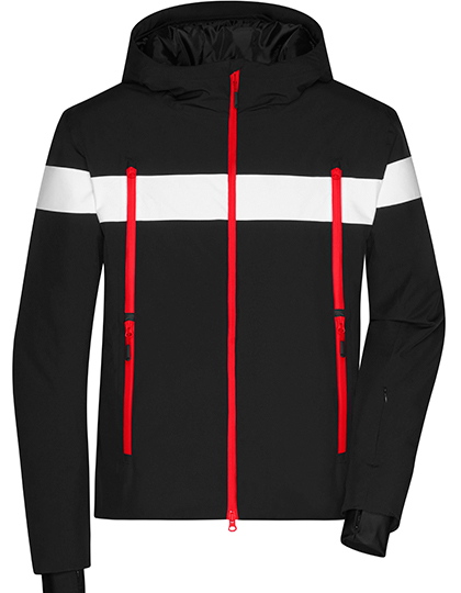 Daiber JN1174 Jassen in Black / White / Light Red