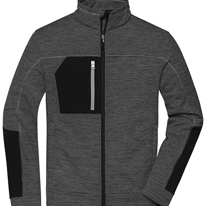 Daiber JN1818 Jassen in Black Melange / Black / Silver (Solid)