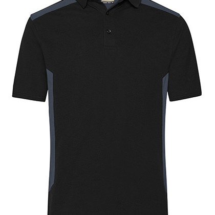 Daiber JN1826 Poloshirts in Black / Carbon