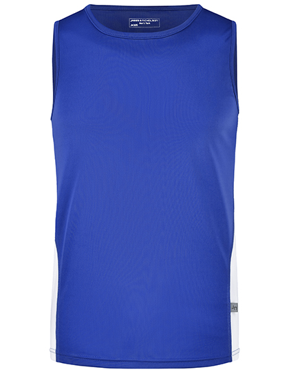 Daiber JN305 T-shirts in Royal / White