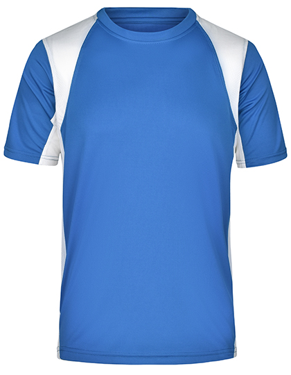 Daiber JN306 T-shirts in Royal / White