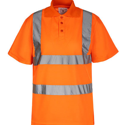 Korntex KX070 Poloshirts in Signal Orange