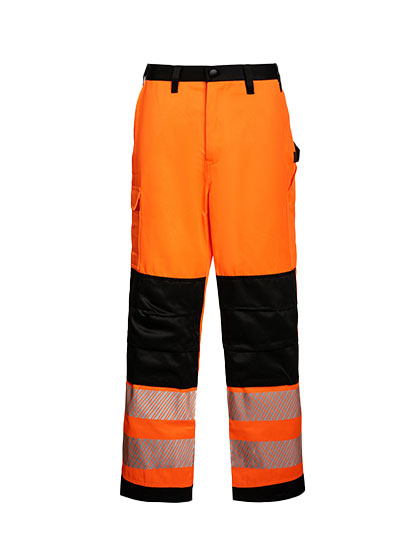 Korntex KX1005 Broeken in Signal Orange / Black
