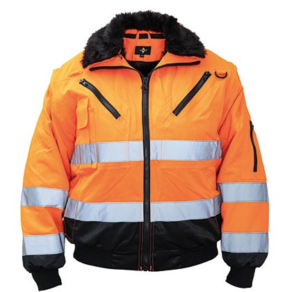 Korntex KX809S Jassen in Signal Orange / Black