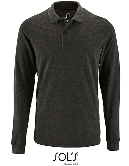 SOL´S L02087 Poloshirts in Charcoal Melange