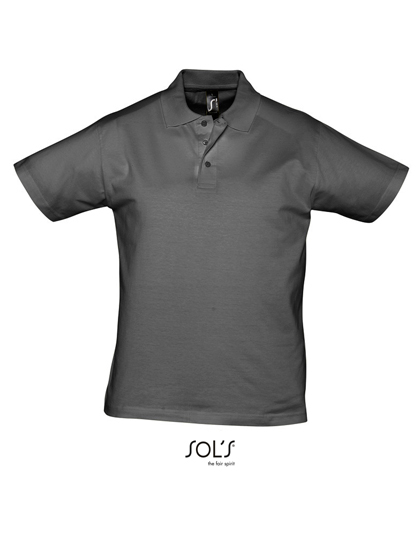SOL´S L538 Poloshirts in Dark Grey (Solid)