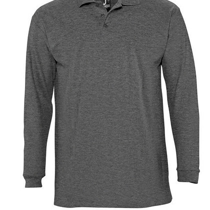 SOL´S L549 Poloshirts in Charcoal Melange